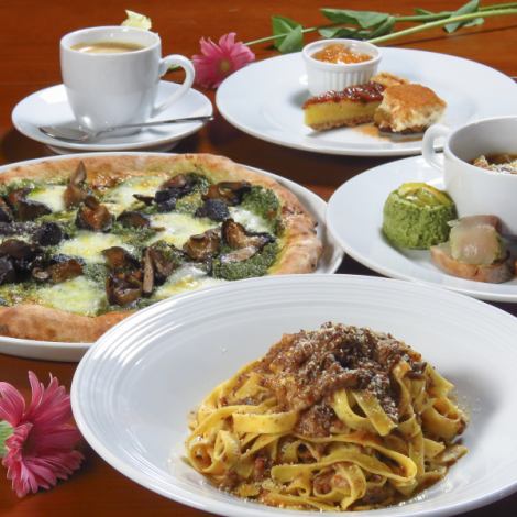 【パスタやカフェメニューもご用意しております】