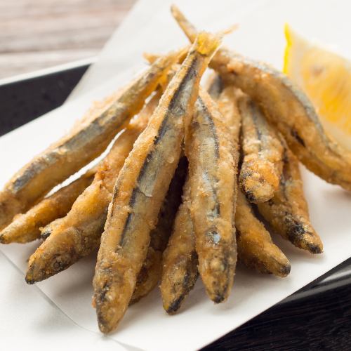 鹿児島　キビナゴの唐揚げ