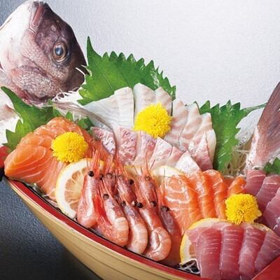 お造り七種舟盛り