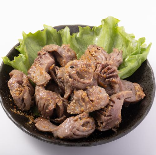 大山鶏砂肝の鉄板焼き