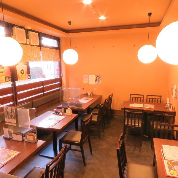 [Hygiene management perfect ★ Recommended table seats for small group drinking parties] There are 5 table seats from 2 to 6 people.By changing the layout, it can be used by a large number of people! We will do our best to accommodate large and small banquets! Up to 20 people can be reserved!