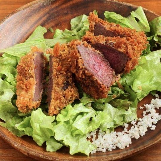 [Most popular! Soft and juicy venison cutlet♪] Once you try it, you'll be hooked!