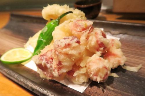 Setouchi raw octopus tempura