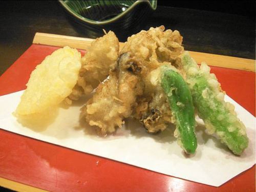 Hiroshima oyster tempura