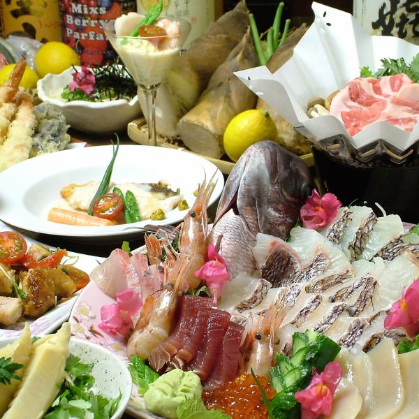 [Very popular!] All-you-can-eat all-you-can-eat, all-you-can-drink course for 120 minutes 4,980 yen, 180 minutes 5,800 yen