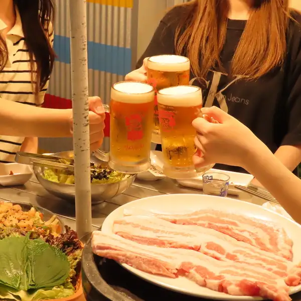 当店イチオシ★サムギョプサル《豚大門市場セット》