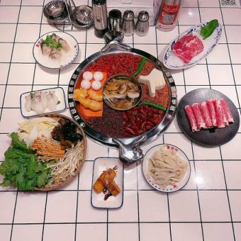 【最受歡迎☆超值套餐】特選牛肉☆享受海鮮及其他食材♪（共14種，3,980日圓）