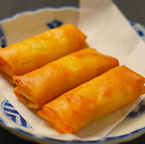 春巻き揚げ