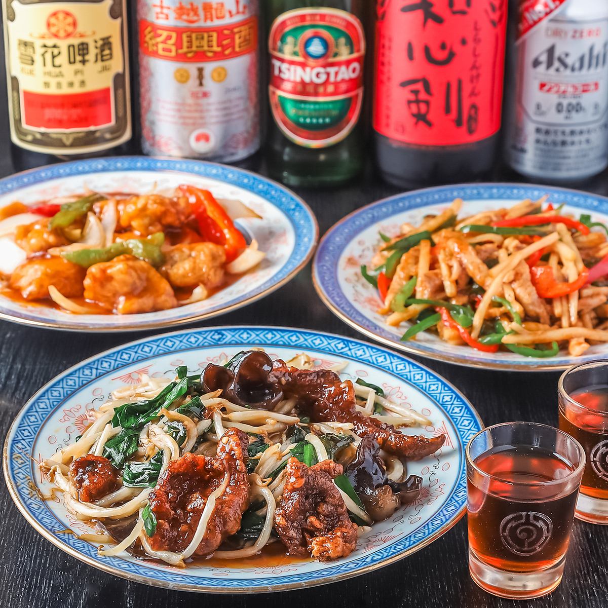 本格中華を囲んで楽しむ、満足度◎の贅沢コース！