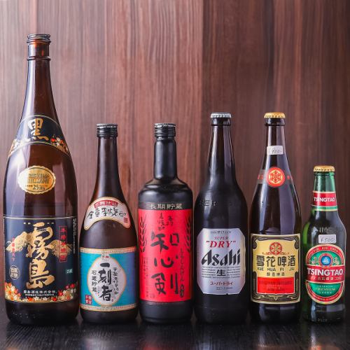 充実のドリンク