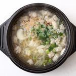 Stone pot stamina garlic soup