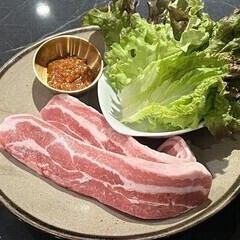 もち豚「生」サムギョプサルコース！！サンチュおかわり無料！＆２ｈ飲み放題付