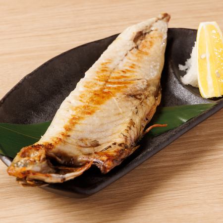 Fatty grilled mackerel