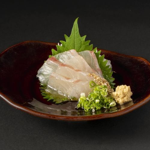 麻油鲷鱼（肝刺身风格）