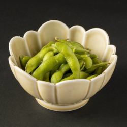 삶은 갓 완두콩