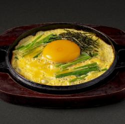 반숙 부추 옥 철판