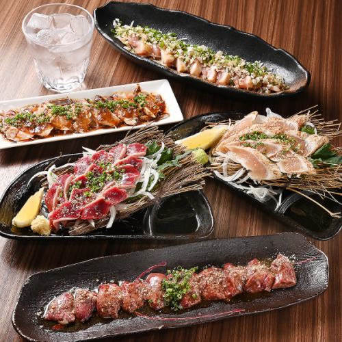 有田鶏のお刺身※画像は数種掲載しております