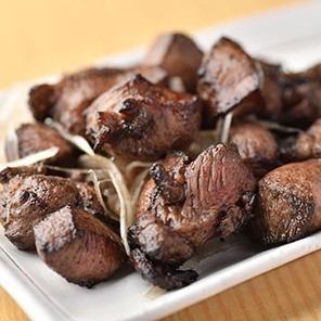 Black grilled beef tongue