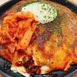 広島お好み豚キムチ焼(豚、麺、キムチ)