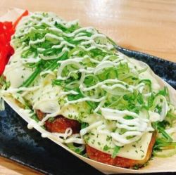 ねぎチーズたこ焼き