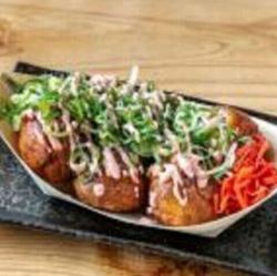 明太マヨねぎたこ焼き