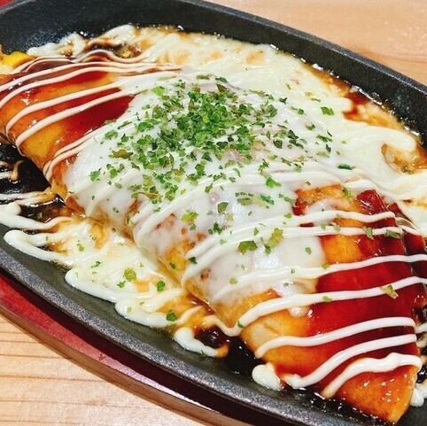 チーズ豚平焼き