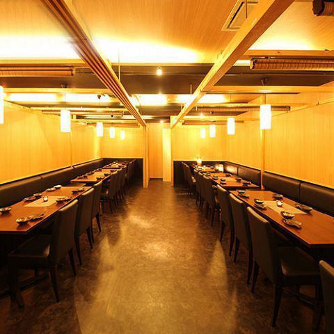 【大井町でのご宴会に最適】お席は最大60名様までOK♪