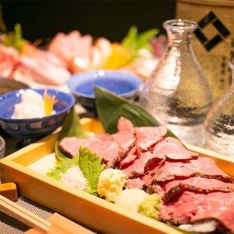 【ホットペッパー限定】2.5時間飲み放題付9品『極みコース』＜7,500円⇒6,500円＞
