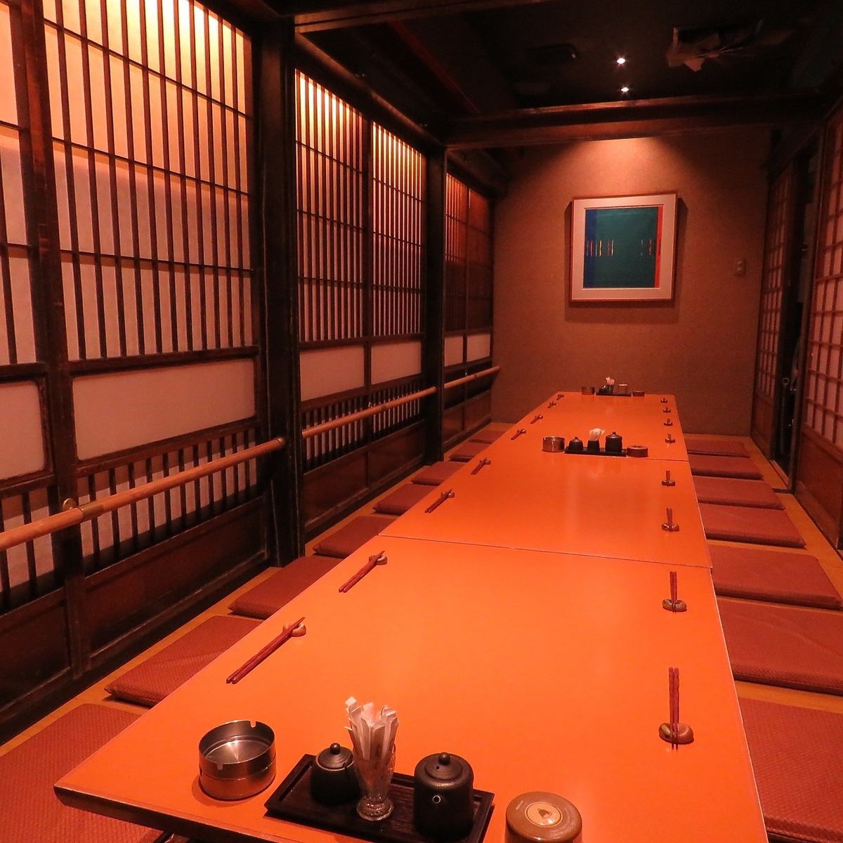 [All seats are private rooms] Amon at the entrance of Kokubuncho ♪ Private rooms with horigotatsu are also available.