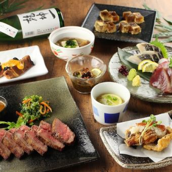 一番人気！亜門コース★お料理8品+120分スタンダード飲み放題付き7000円(税込）