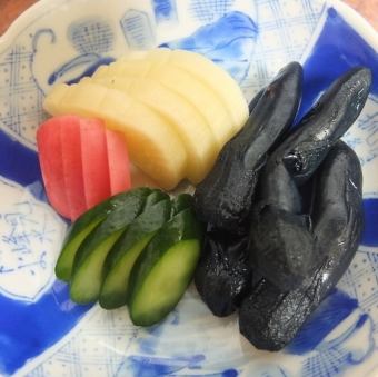 漬物盛り合わせ