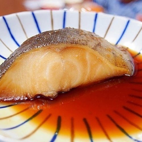 銀タラの煮つけ