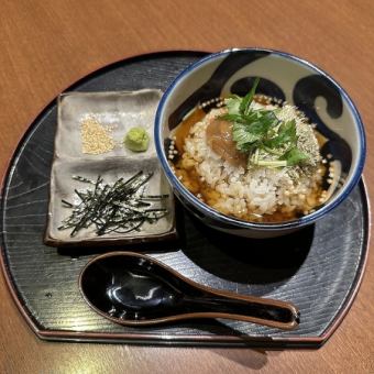 梅しらす茶漬け