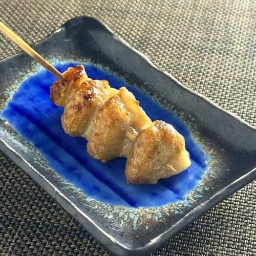 Delicious fatty chicken tail skewers