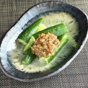 東松島長壽味噌:黃瓜佐味味噌