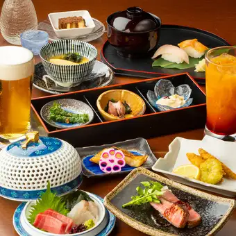 【個室確約】仙台牛を味わえる!伊達なおもてなし堪能コース★料理10品+120分飲放8000円(税込)