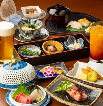 【個室確約】仙台牛を味わえる!伊達なおもてなし堪能コース★料理10品+120分飲放8000円(税込)