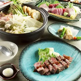 【個室確約】【2時間飲み放題付】冬季限定!せり鍋コース★お料理7品6000円(税込)