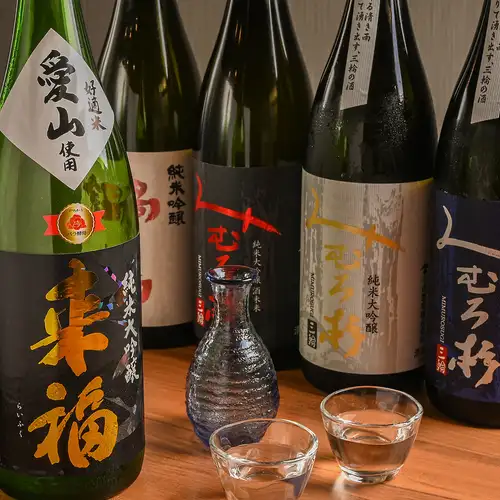 全国の日本酒が20種◎