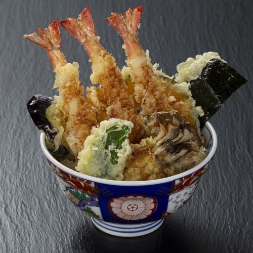 Shrimp tempura bowl