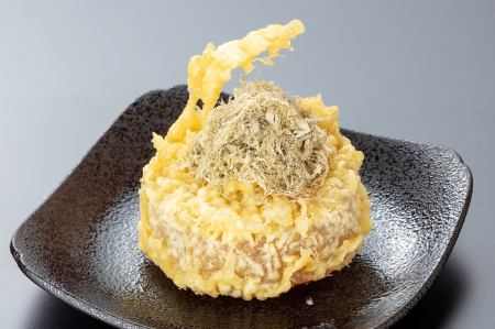 Oden radish tempura