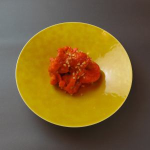 Red shrimp mayonnaise
