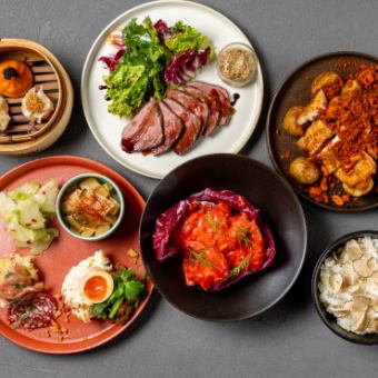 【ディナーシェアプラン】自家製ローストビーフにトリュフ蒸しご飯まで付いた贅沢大皿プラン！！