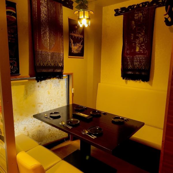 When you open the door, you are greeted with the atmosphere of a real restaurant.Enjoy authentic Thai cuisine in a sophisticated space♪It can be used for a variety of occasions, such as dates, girls' nights out, and lunches♪♪ [Lunch/Sannomiya/Sannomiya/Girls' night out]