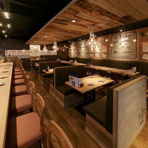 <p>[Box sofa seats for 4 people, 3 seats] Enjoy fresh sashimi and aged fish with delicious sake with friends and family!</p>
