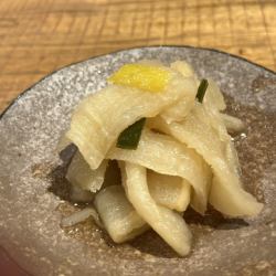 大根のはりはり漬け