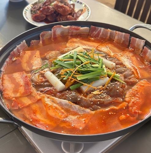 チュクミサムギョプサル鍋 1人前