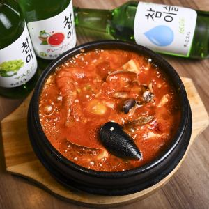 海鮮Sundubu Jjigae（辣度）