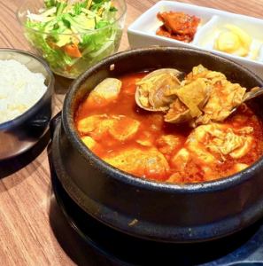 嫩豆腐湯（辣度：中等）