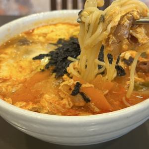 모리오카 냉면 (소바 가루 없음) / 건강 야채와 고기의 유케장 라면 (1 매)